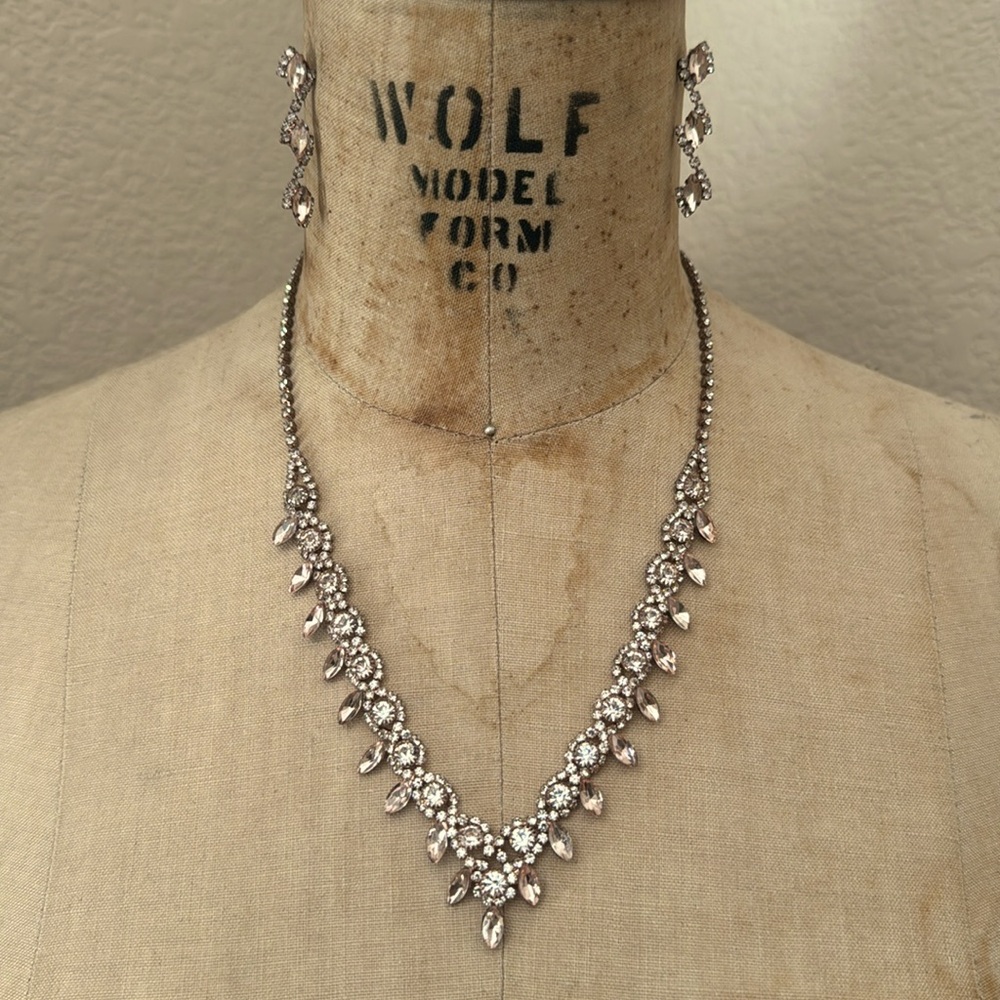 Rhinestone Jewelry Set